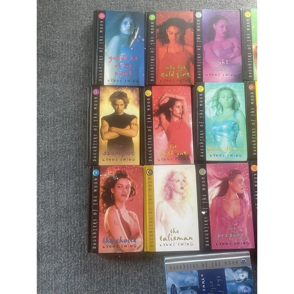 Daughters of The Moon by Lynne Ewing - Hardcover Books Complete Series 1-13